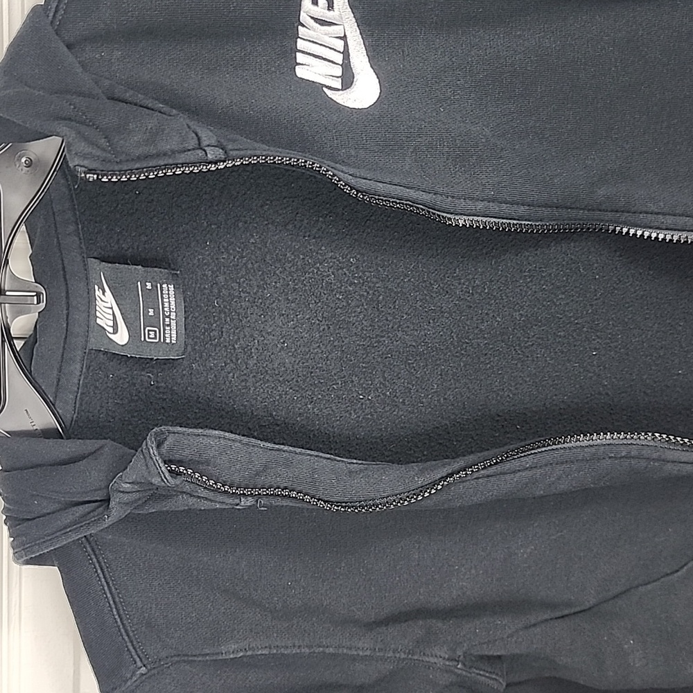 Nike Jacket Unisex Size M. Black zip up hoodie - Picture 11 of 11